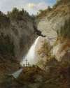 Der Wasserfall beim Toten Weib zwischen Mürzsteg und Frein
