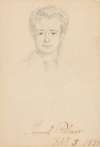 Portrait of Samuel Palmer, February 5, 1828