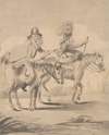 Illustration to H. Bunbury (‘Geoffrey Gambado’) Annals of Horsemanshipp; ‘6 Love and Wind’