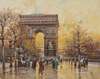 Arc de Triomphe in the Fall