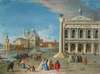 The Piazzetta with Santa Maria della Salute beyond, Venice
