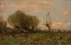 Landscape with willows