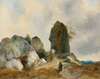 Hermit in a rocky landscape