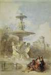 The Fountain on the Prado, Madrid