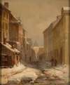 Old Warsaw in winter – Brzozowa Street
