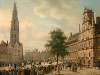 Procession on the Grote Markt in Antwerp