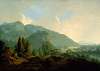 Italian Landscape with Mountains and a River