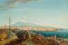 The Bay of Catania, with Mount Etna in the Background
