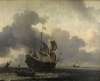 The Warship ‘De Jacob’ at Anchor