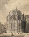 The exterior of the Henry VII Chapel, Westminster Abbey