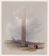 Obelisk of Heliopolis. 1839.