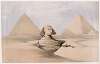 The Great Sphinx, Pyramids of Gizeh [Giza]. July 17th, 1839.