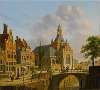 A Church along a Canal, Holland