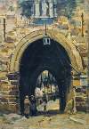 Porte médiévale à Dinan