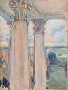 Study for ‘From a window of the old house, Vvedenskoye’