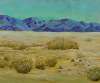 Desert Scene with Mountains