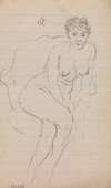 Seated Nude with Legs Crossed