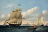 The Whaleship Emma C. Jones off Round Hills, New Bedford