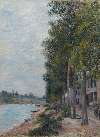 Road Along the Seine at Saint-Mammes