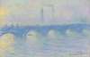 Waterloo Bridge, effet de brume