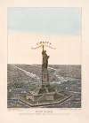 New York. Bartholdi ‘Statue of Liberty,’ erected on Bedloe’s Island, in New York Harbor