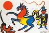 Tricolored Horse