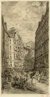 Rue de la Ferronnerie le matin
