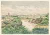 25 aquarelles par Auguste Mouillesaux de Bernières Pl.23