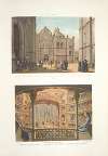 Tore-court of the convent of St. Francisco ; Interior del Teatro Iturbide