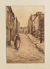 Paris, la rue Cortot, Montmartre
