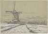 Molen in de Veenpolder bij de Leidsevaart
