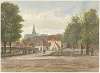 Jacobstraat bij de Zuiderstraat, met terrein der gesloopte gasfabriek