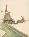 molens; oliemolens De Os en De Windhond, Kalverringdijk
