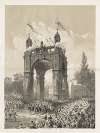 Réception du roi a la Porte de Laeken