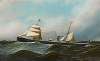 Het stoomschip met hulpzeilvermogen ‘Henry Edye’ van de White Cross Line