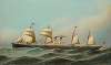 Het stoomschip met hulpzeilvermogen ‘Westernland’