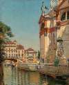 Santa Maria della Salute, Venice, seen from the side