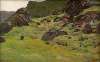 Paysage aux rochers