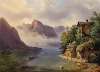 Scene at Lake Hallstatt