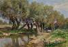 Willows by a creek