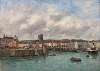 Dieppe. Le port, vue prise du Pollet