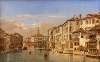 Gondoles sur le Grand canal, Venise