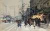 Les Grands-Boulevards sous la neige