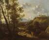 Landschap met veehoeders
