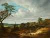 Landschaft mit Herde