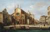 Venice, View of Campo Santi Giovanni e Paolo and the Scuola Grande di San Marco