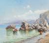 On the beach, Capri