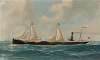 Het stoomschip met hulpzeilvermogen ‘Iris’
