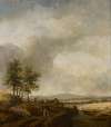 Landschap met ruiters