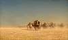 Caravan in the desert